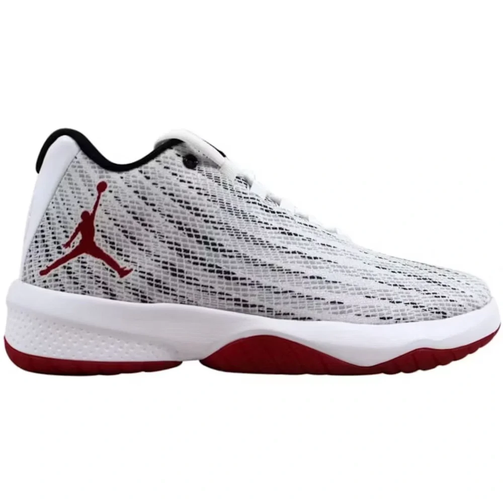 Air Jordan CP3.X Basketball High Top Sports Shoes White Black Red Size 6Y